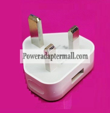 3 PIN USB WALL PLUG ADAPTER CHARGER iPOD iPHONE GENE UK SELLER